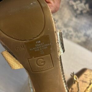 GBG Los Angeles Women's Gold Sandals